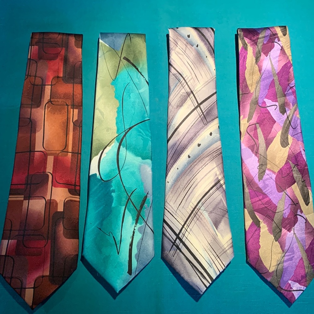 Four Jerry Garcia Collection ties!
